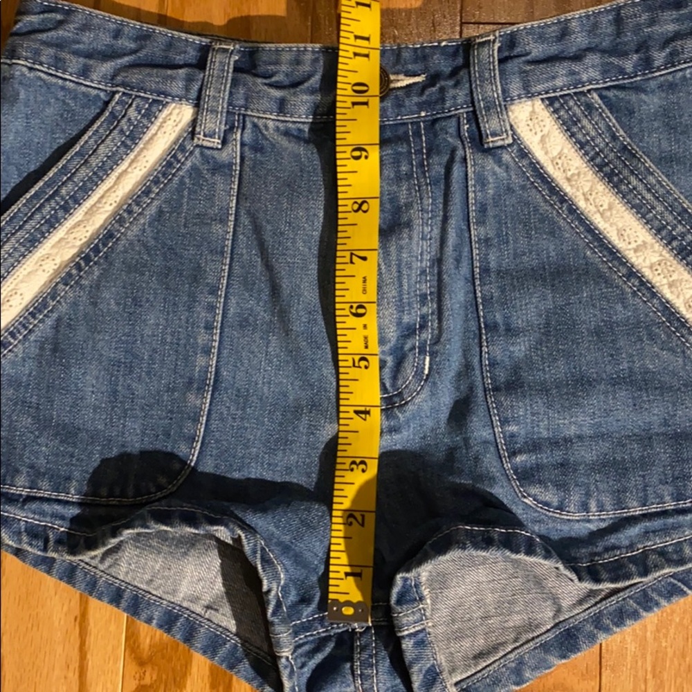 Free People high rise jean shorts size 27 - Picture 4 of 8